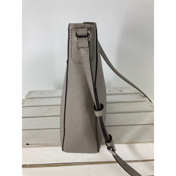 MICHAEL KORS, MEDIUM SIZE GRAY LEATHER CROSSOBODY BAG (ASIS) - Picture 3 of 16